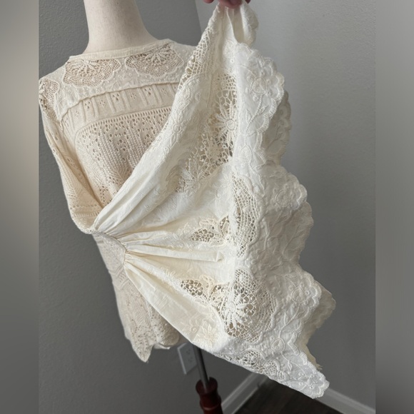 Free People Once Upon A Time Lace Top - Picture 3 of 8